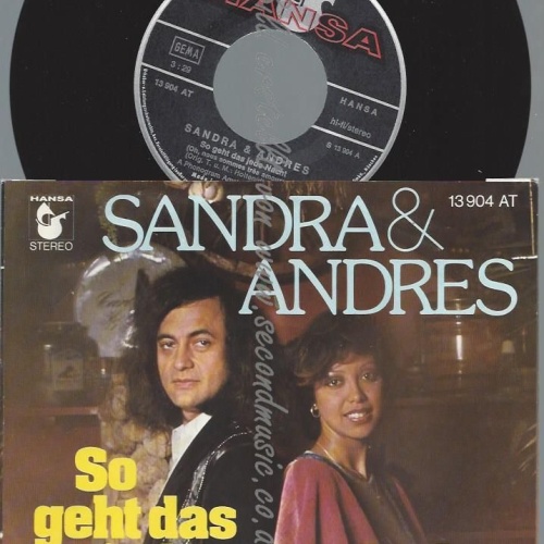 7"  Sandra & Andres – So Geht Das Jede Nacht