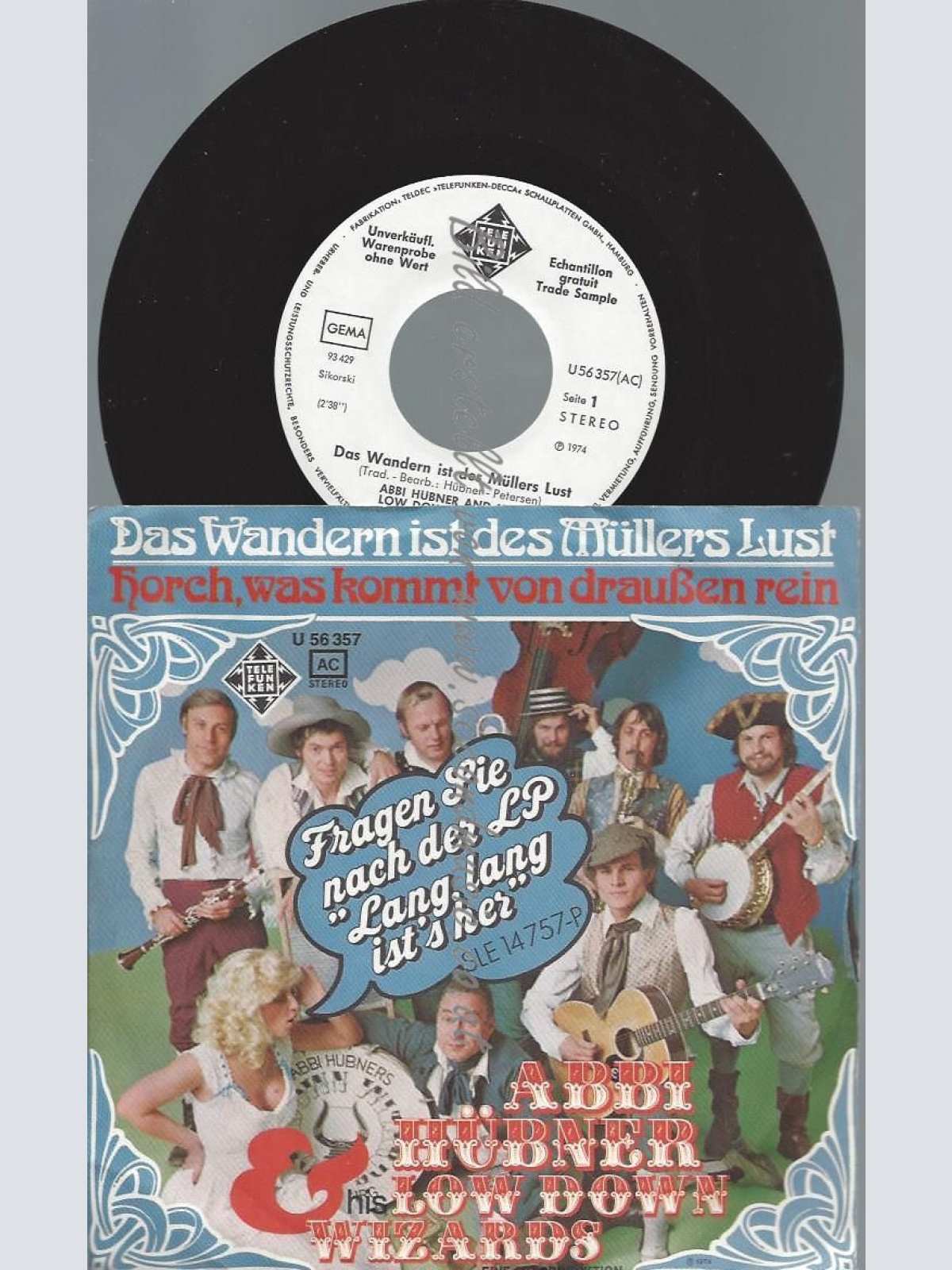 7" Abbi Hübner   DAS WANDERN IST DES MÜLLERS LUST // PROMO