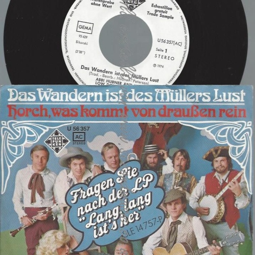 7" Abbi Hübner   DAS WANDERN IST DES MÜLLERS LUST // PROMO