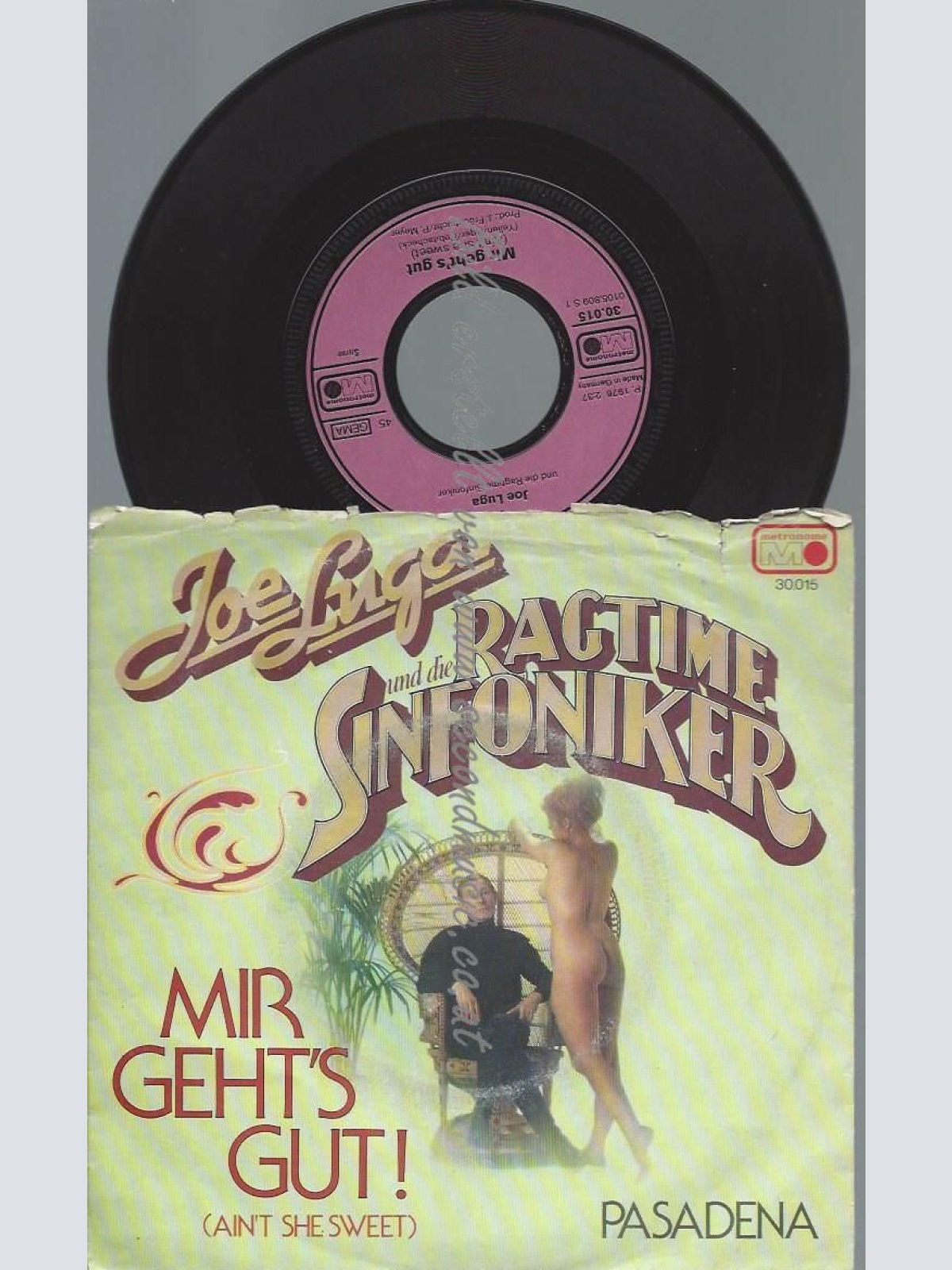 7"   Joe Luga Und Die Ragtime Sinfoniker – Mir Geht's Gut!