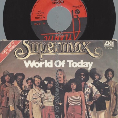 7"    Supermax – World Of Today  //IT