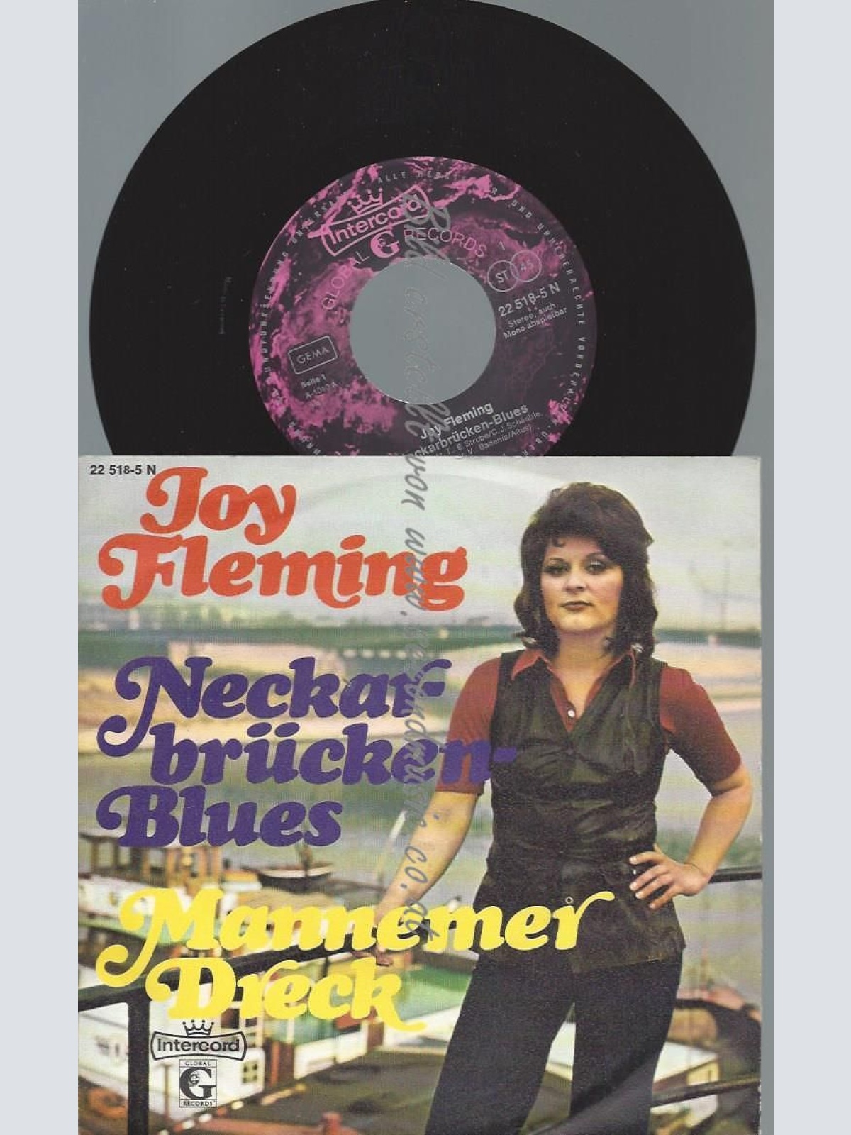 7"  Joy Fleming – Neckarbrücken-Blues