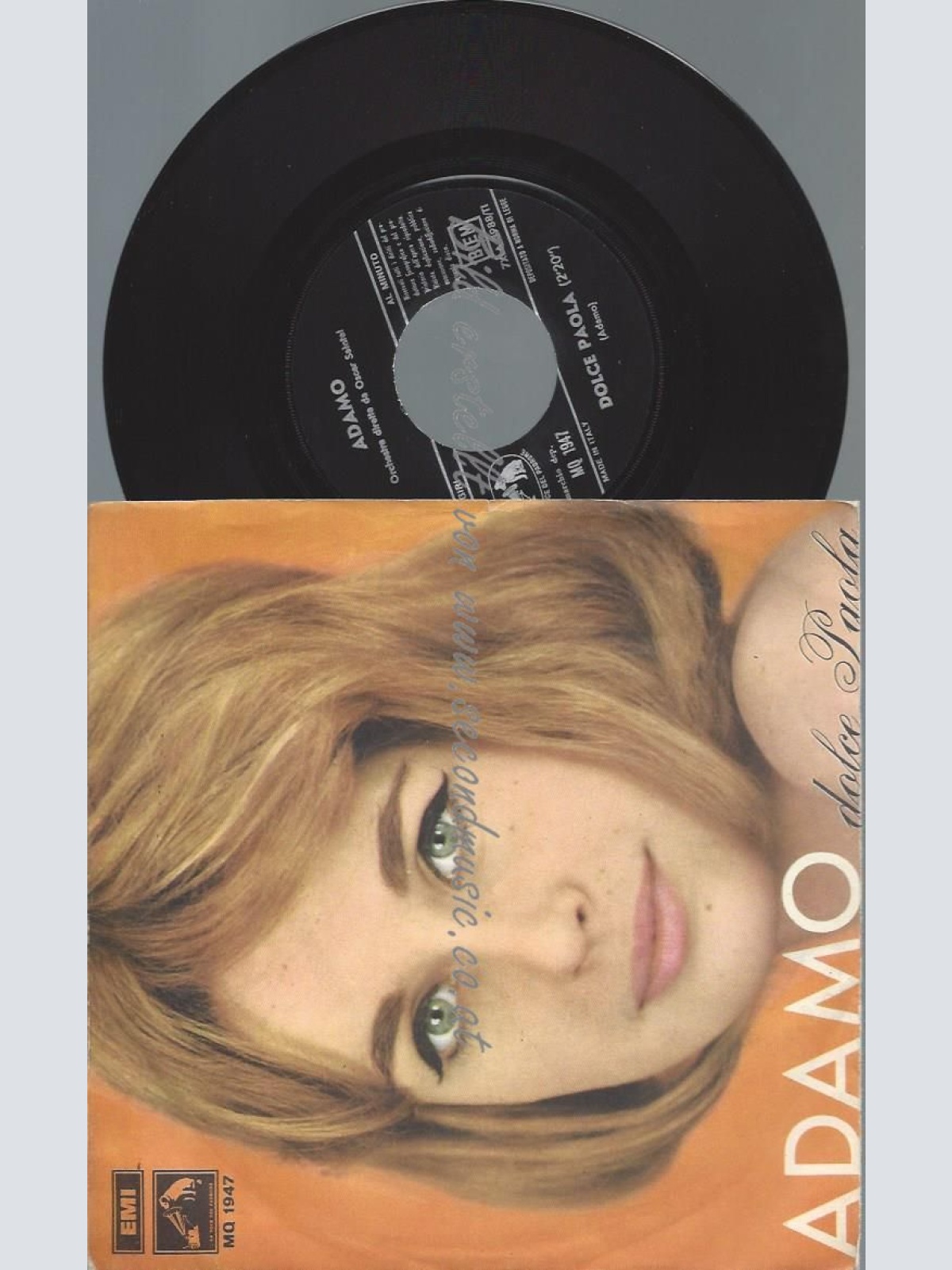 7"   Adamo  Dolce Paola