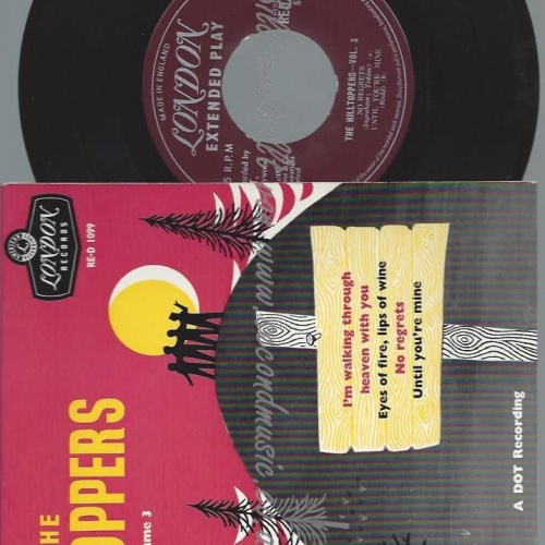 7"The Hilltoppers - Volume 3