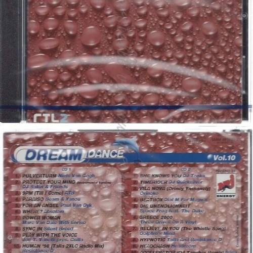 CD--NM-SEALED-DREAM DANCE -SERIES- -1998- - DOPPEL-CD -- DREAM DANCE VOL.10
