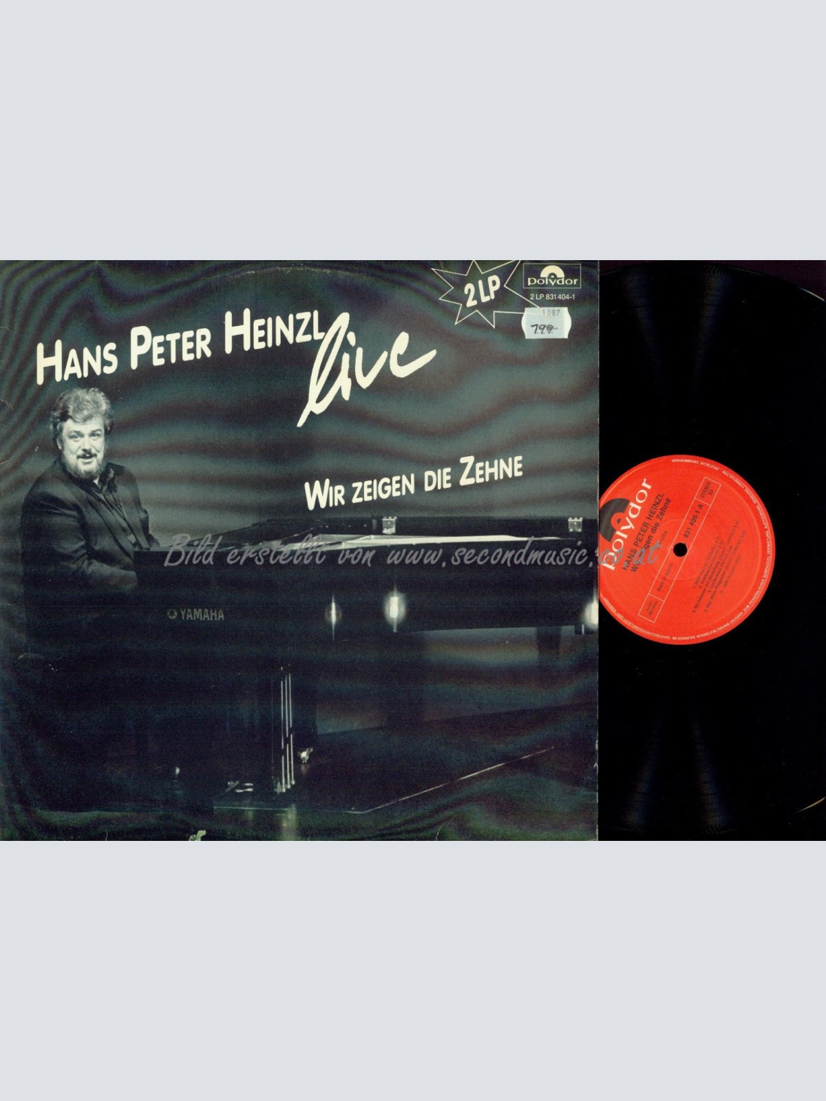 LP- HANS PETER HEINZL LIVE WIR ZEIGEN DIE ZEHNE