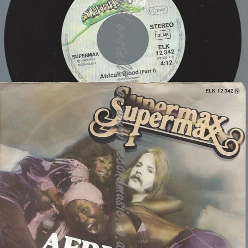 7"  Supermax – African Blood (Part I&II)