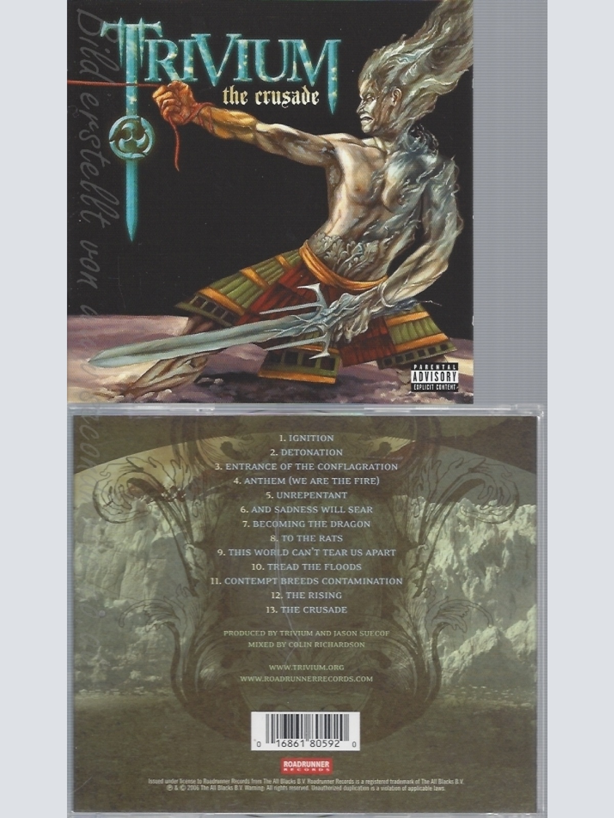 CD--TRIVIUM -- -- THE CRUSADE