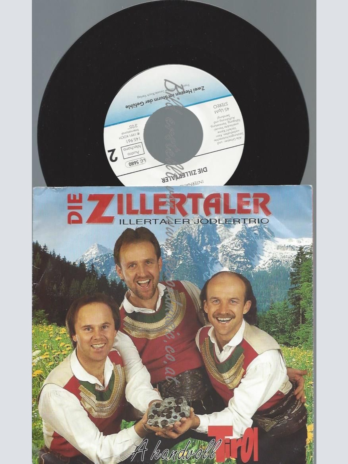 7"  Die Zillertaler  A Handvoll Tirol