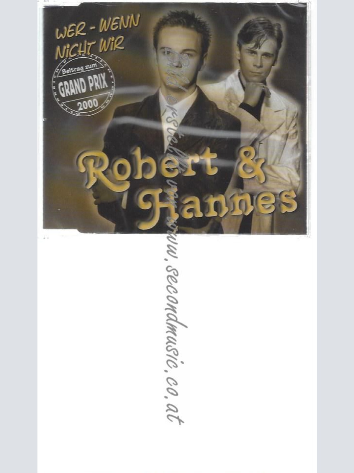 CD--ROBERT & HANNES--    WER-WENN NICHT WIR -