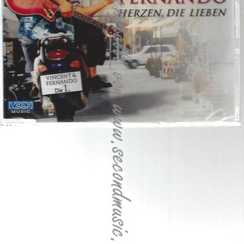 CD--VINCENT & FERNANDO--    HERZEN DIE LIEBEN
