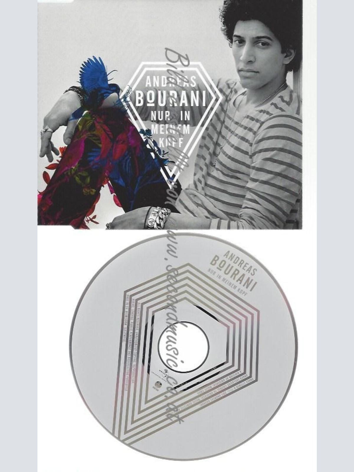 CD--ANDREAS BOURANI--    NUR IN MEINEM KOPF