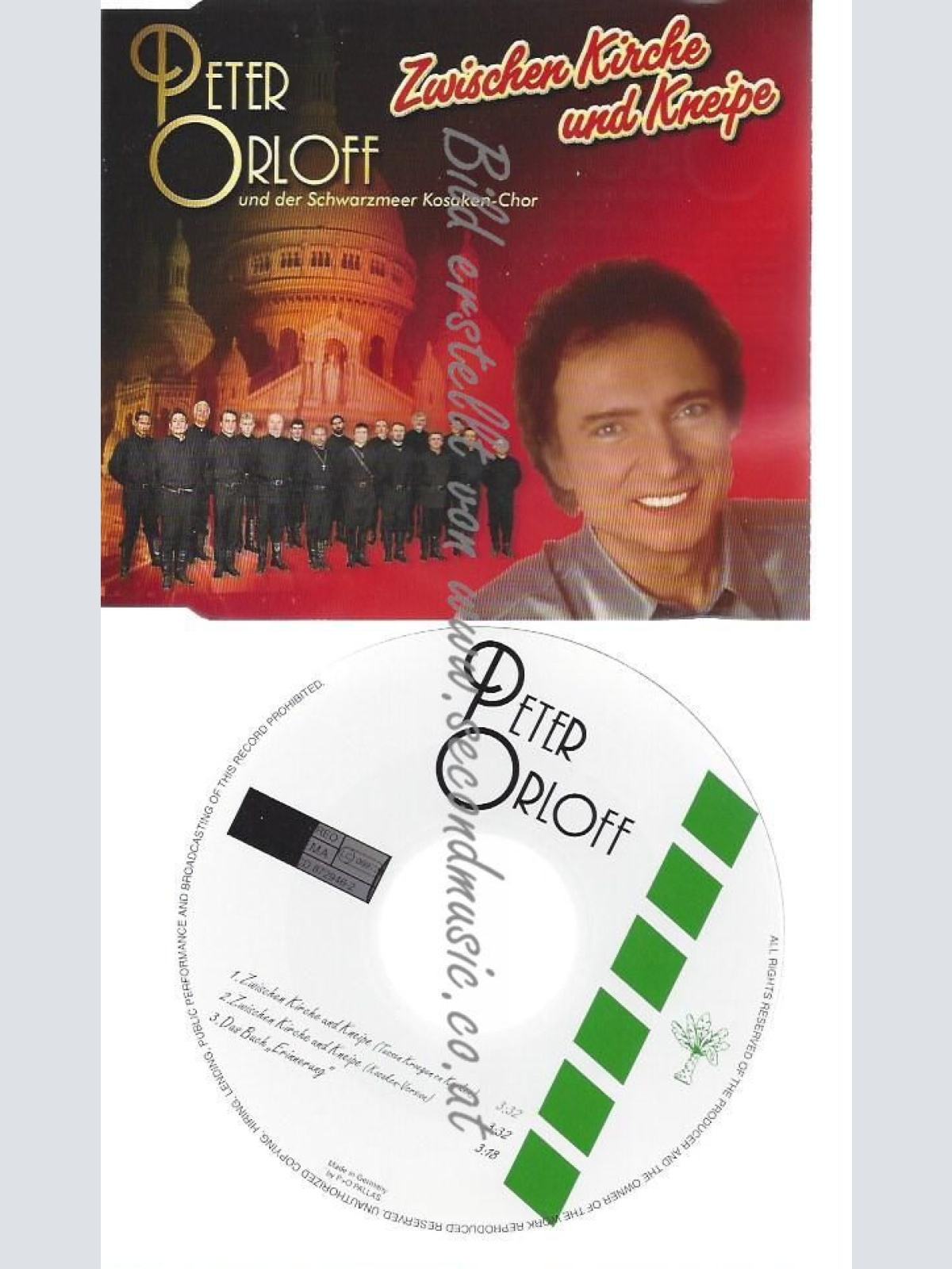 CD--ORLOFF,PETER--    ZWISCHEN KIRCHE UND KNEIPE