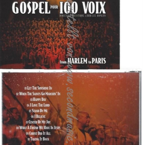 CD--VARIOUS ARTISTS--    GOSPEL POUR  VOIX HARLEM  |