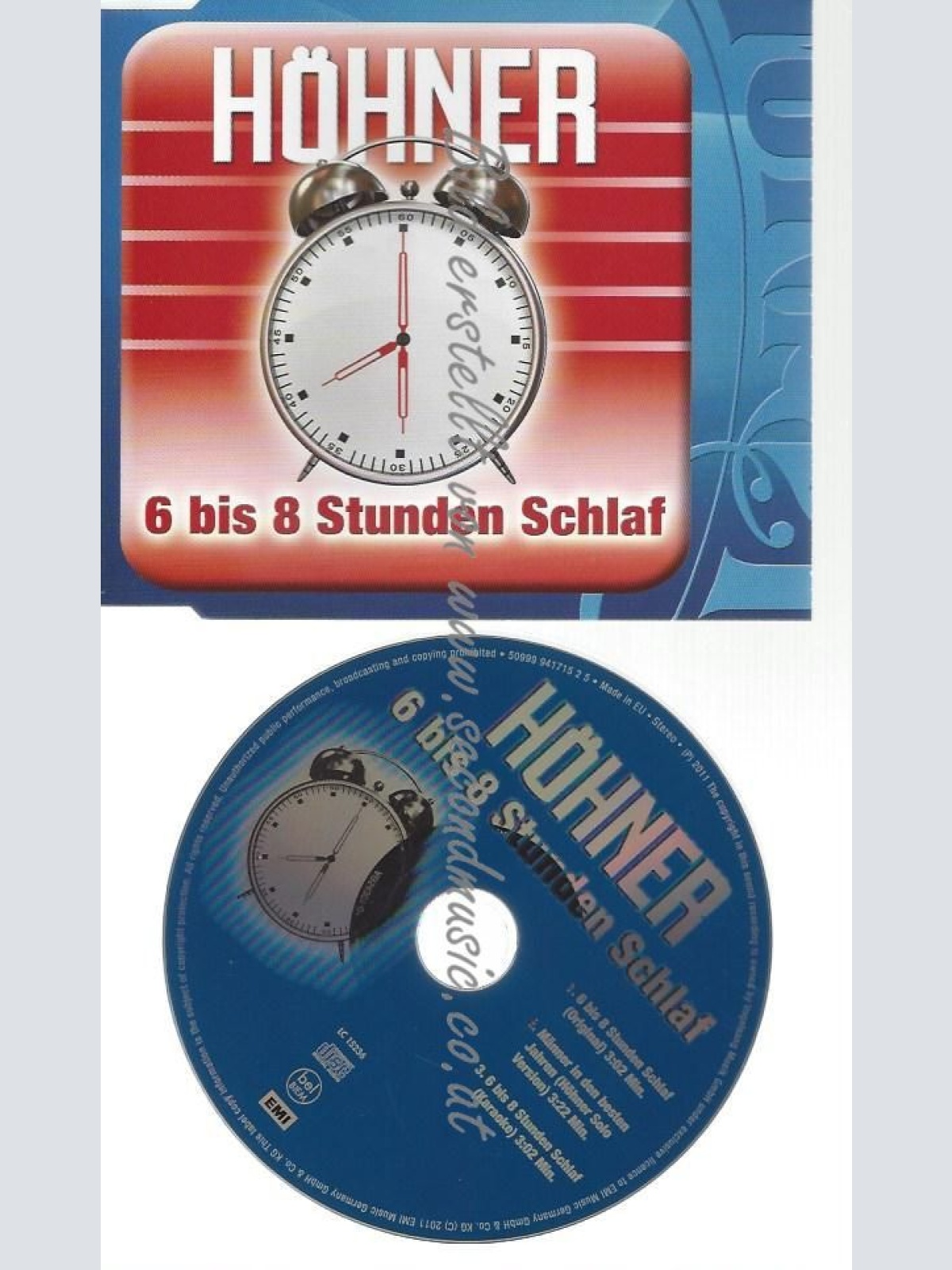 CD--HÖHNER--    6 BIS 8 STUNDEN SCHLAF