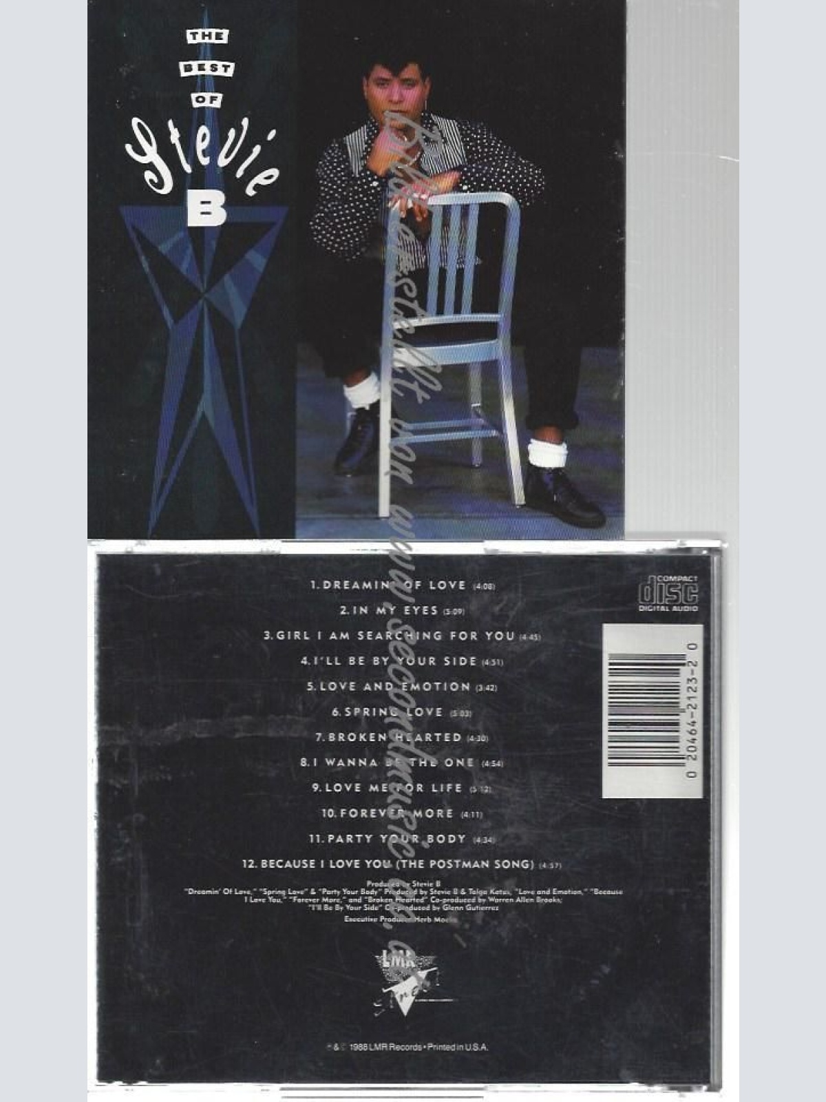 CD--STEVIE B--    BEST OF