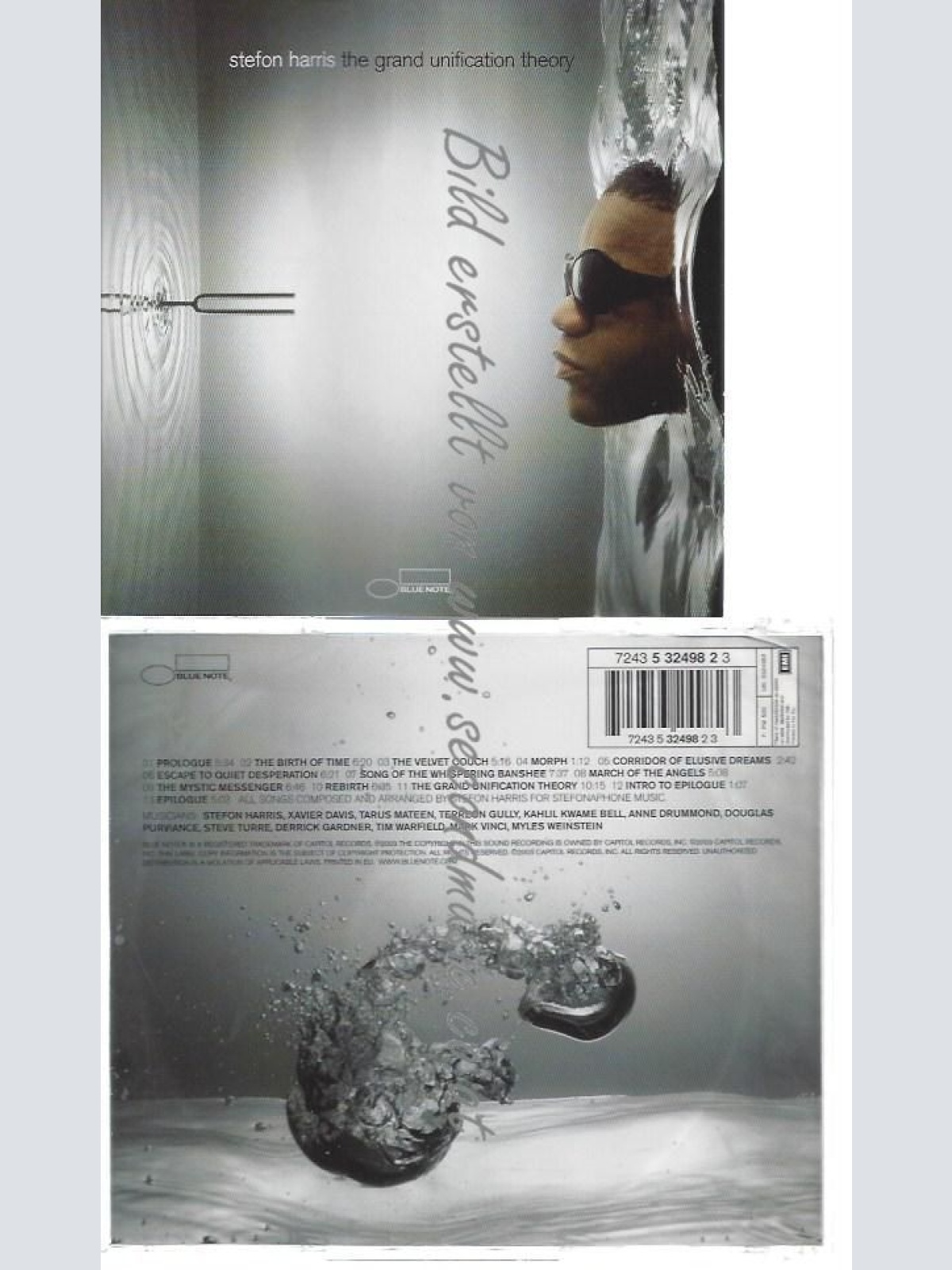 CD--STEFON HARRIS--    GRAND UNIFICATION THEORY