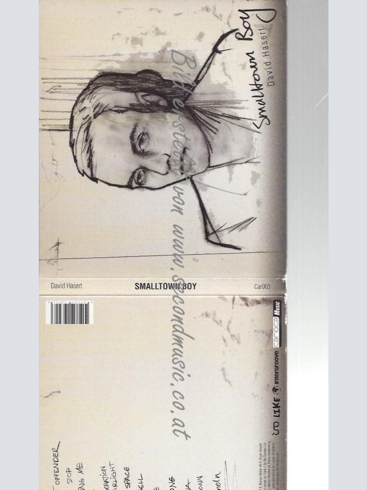 CD--DAVID HASERT--    SMALLTOWN BOY