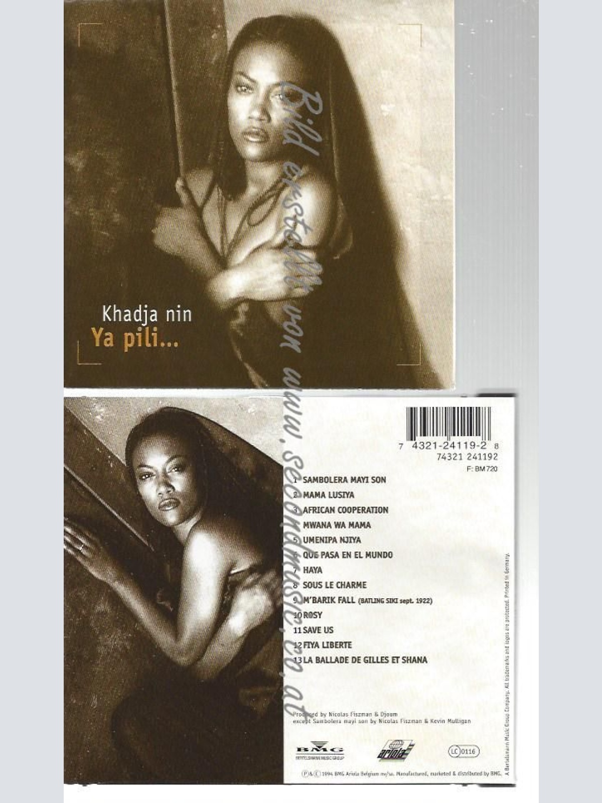 CD--KHADJA NIN--    YA PILI