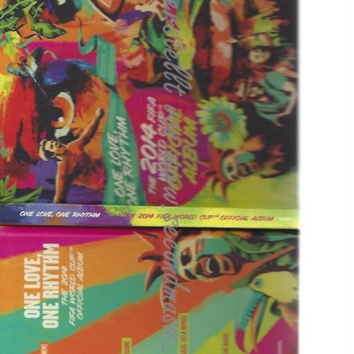 CD--2014    THE  FIFA WORLD CUP OFFICIAL ALBUM: ONE LOVE, ONE RHYTHM
