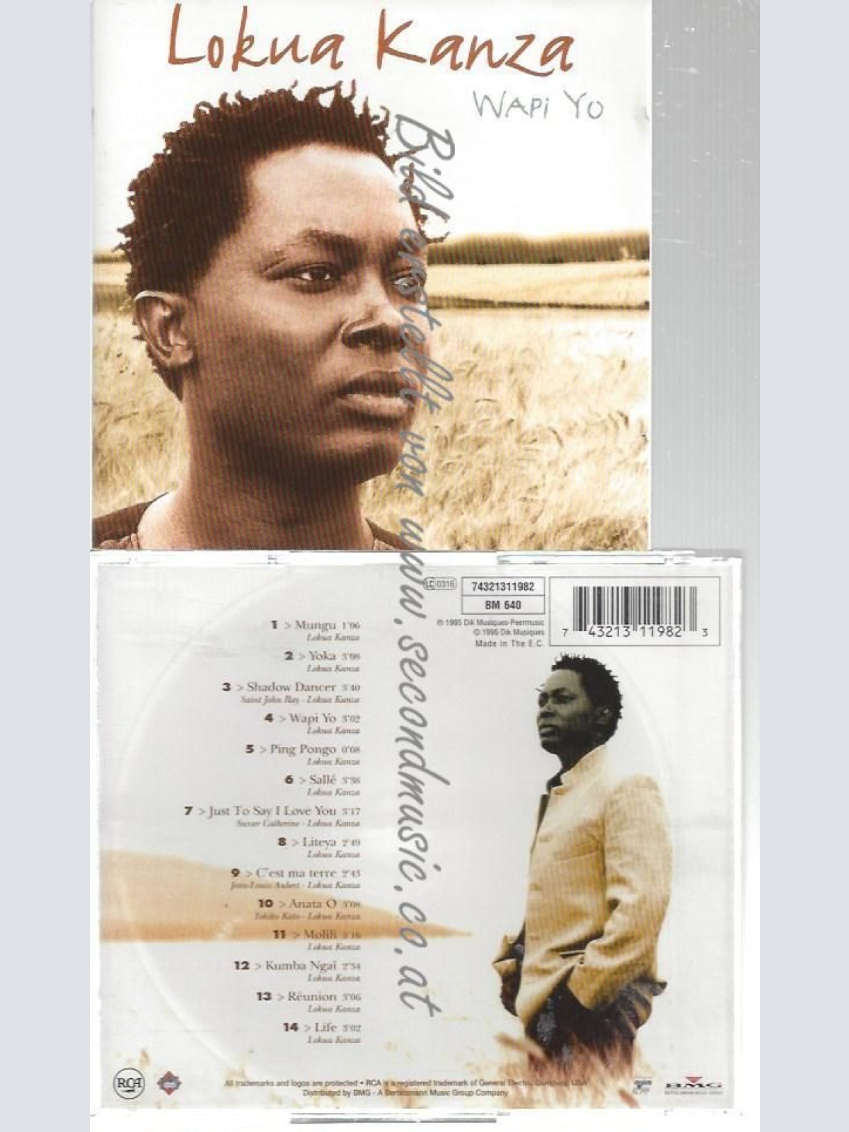 CD--LOKUA KANZA--    WAPI YO