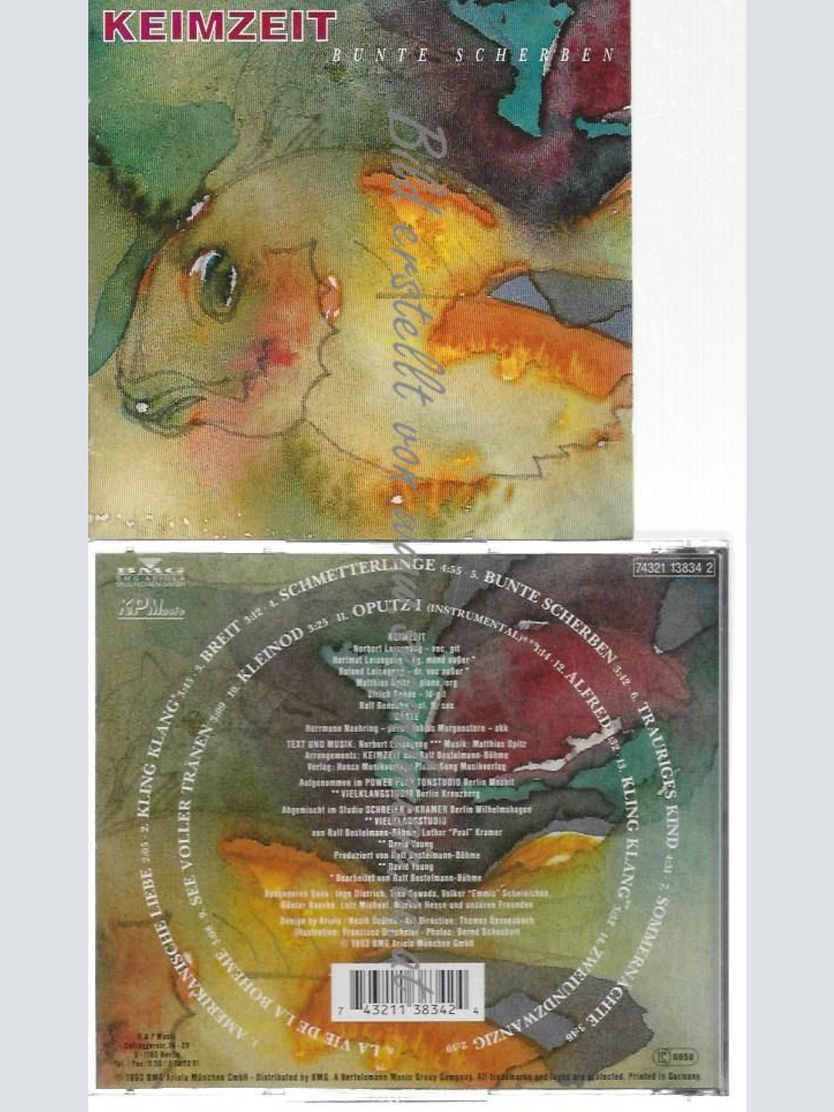 CD--KEIMZEIT--    BUNTE SCHERBEN