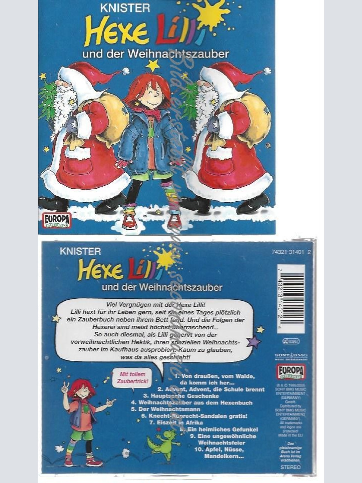 CD--HEXE LILLI--    HEXE LILLI-UND DER WEIHNACHTSZAUBER
