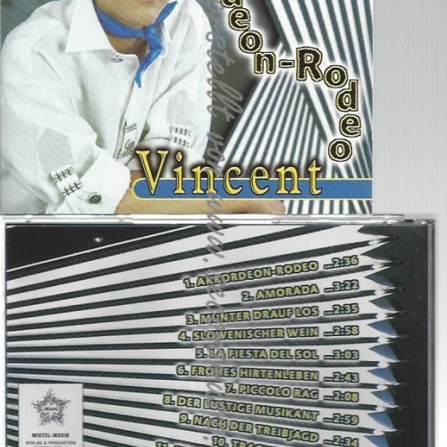 CD--VINCENT--    AKKORDEON-RODEO