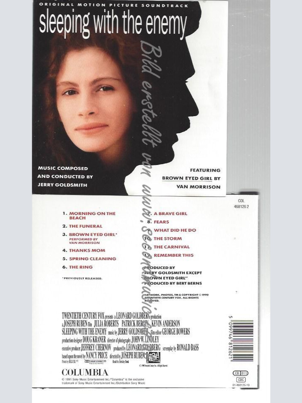 CD--JERRY GOLDSMITH--    SLEEPING WITH THE ENEMY