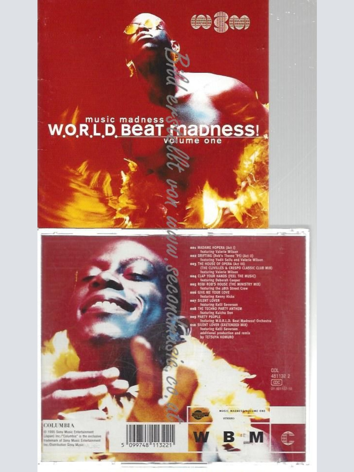 CD--WORLD BEAT MADNESS--    MUSIC MADNESS VOL.
