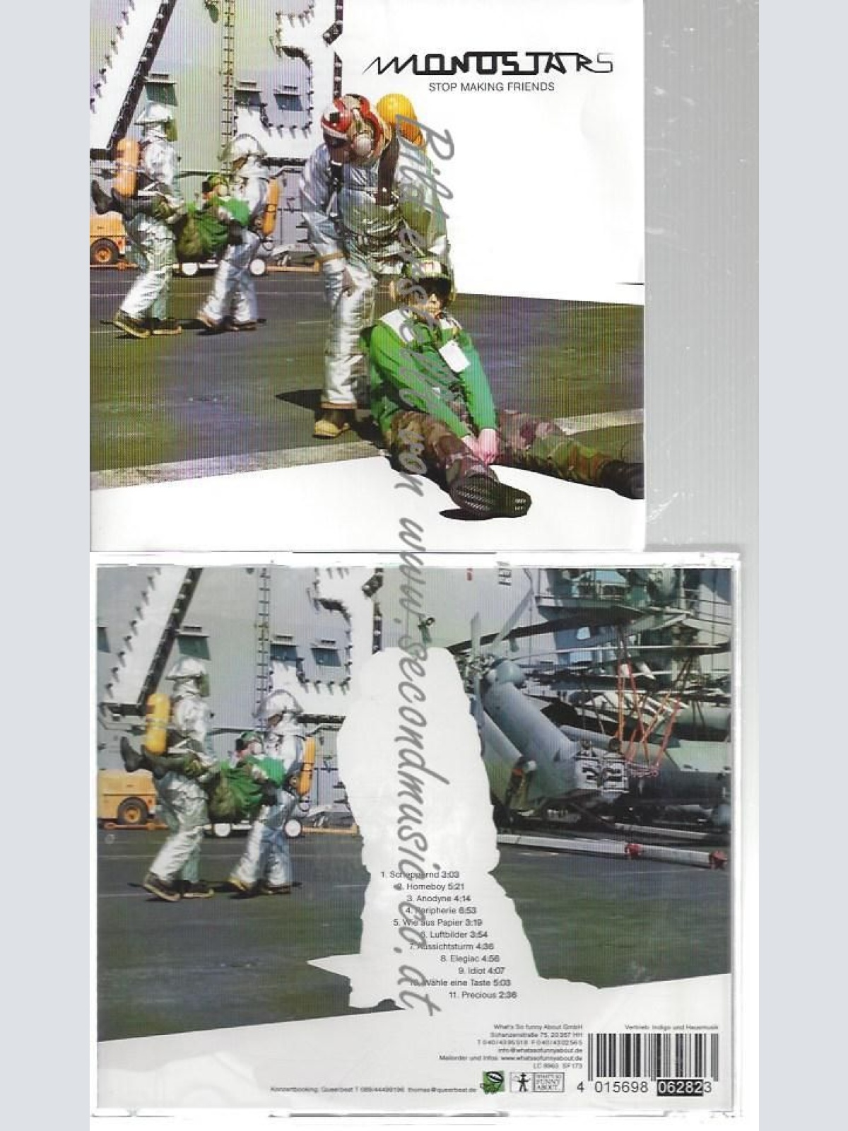 CD--MONOSTARS--    STOP MAKING FRIENDS