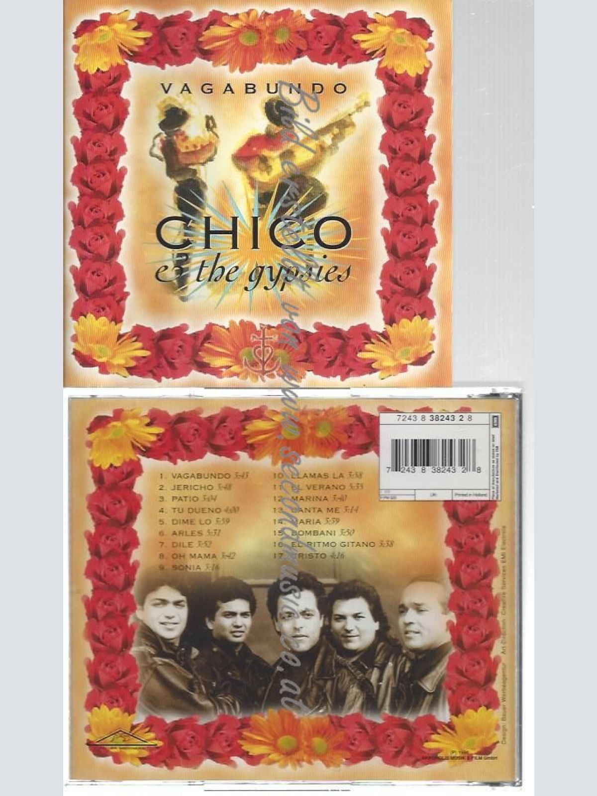 CD--Vagabundo //  The Gypsies