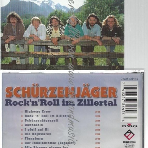 CD--SCHÜRZENJÄGER--    ROCK'N'ROLL IM ZILLERTAL