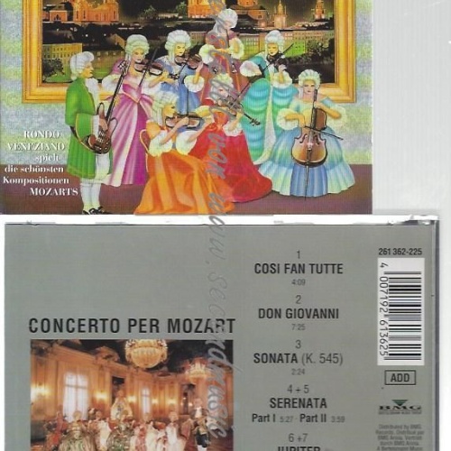 CD--RONDÒ VENEZIANO--    CONCERTO PER MOZART