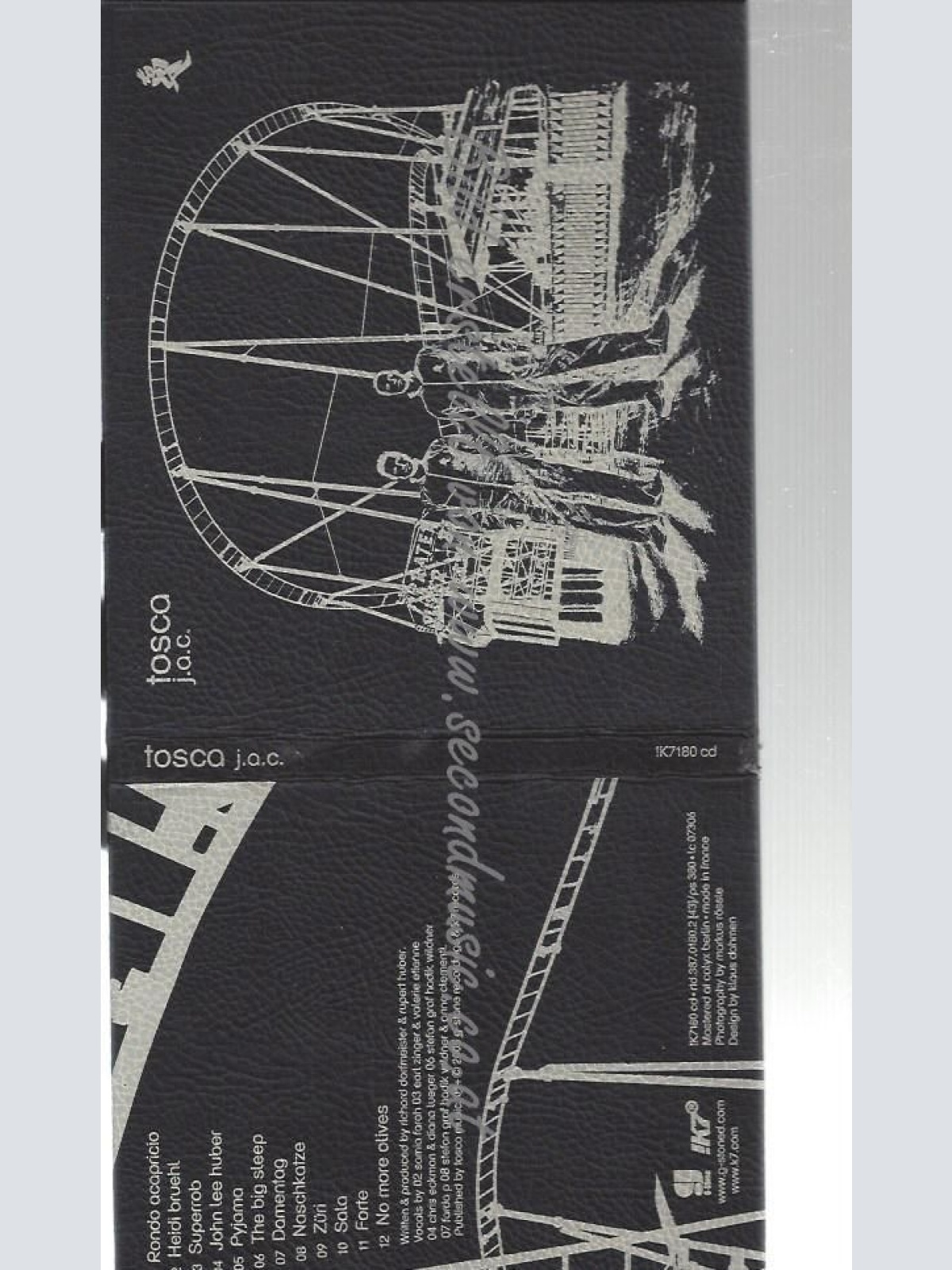 CD--TONEGALLERY--    DO LENNIE TRISTANO -FEAT. STEFFEN WEBER