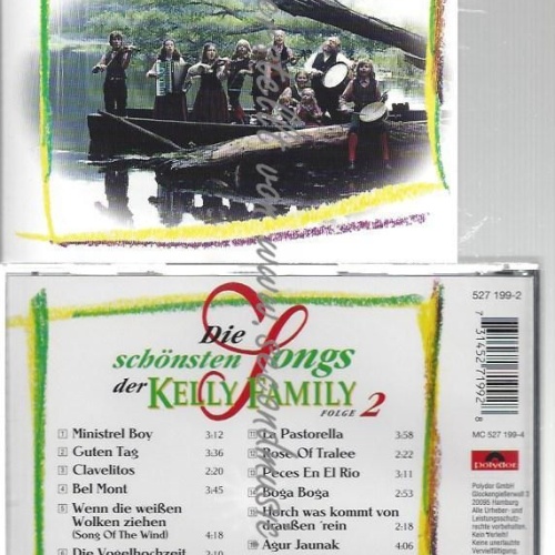 CD--KELLY FAMILY--    DIE SCHÖNSTEN SONGS DER KELLY FAMILY - FOLGE     2
