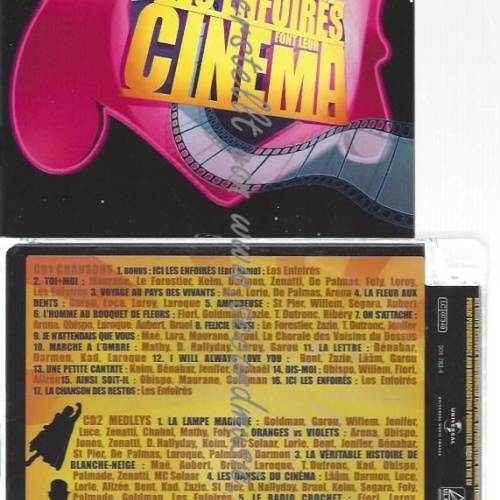 CD--LES ENFOIRES--    FONT LEUR CINEMA 2009 | ENHANCED