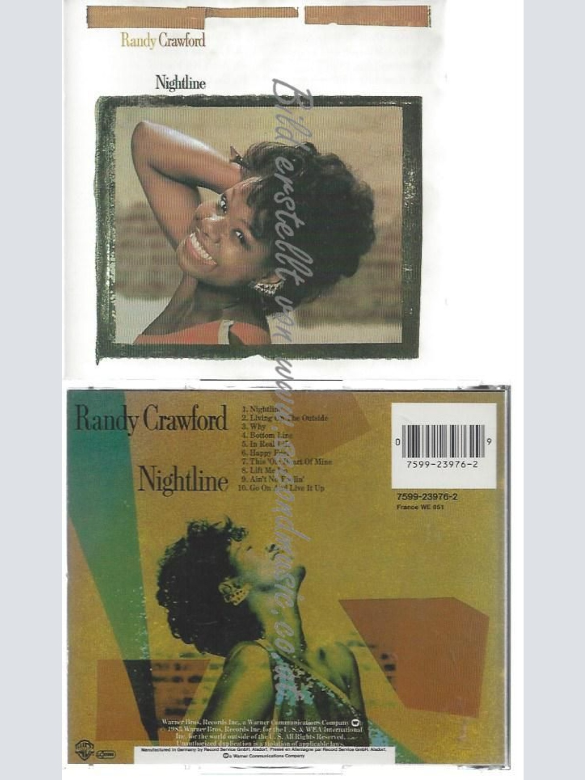 CD--RANDY CRAWFORD--    NIGHTLINE