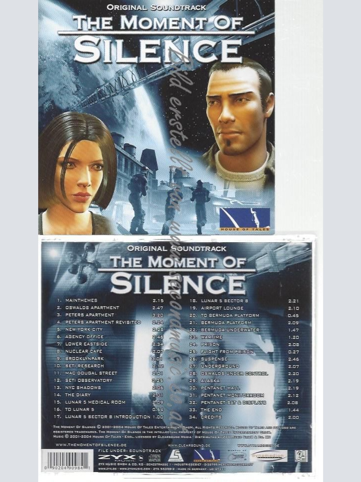 CD--VARIOUS--    THE MOMENT OF SILENCE-O.S.T. | SOUNDTRACK