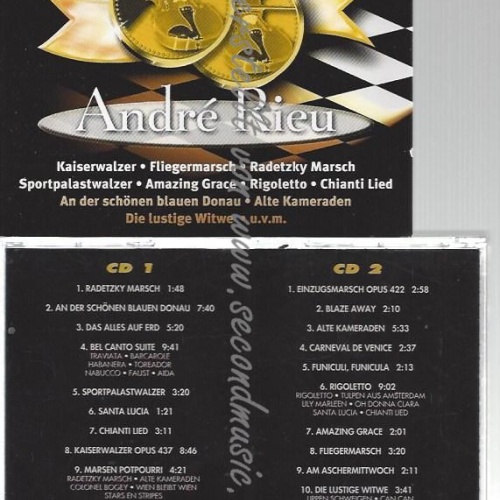 CD--RIEU,ANDRÉ UND VARIOUS--    DOPPEL-GOLD - ANDRE RIEU -