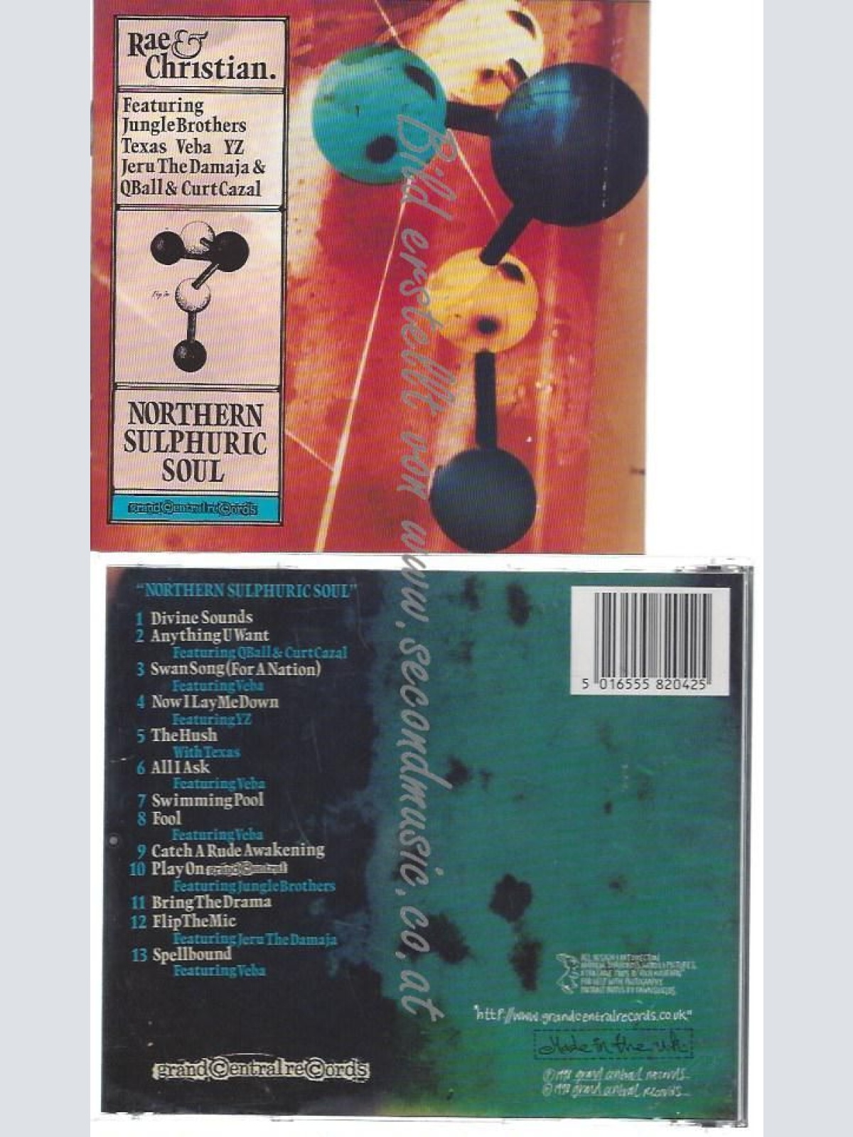 CD--RAE & CHRISTIAN--    NORTHERN SULPHURIC SOUL