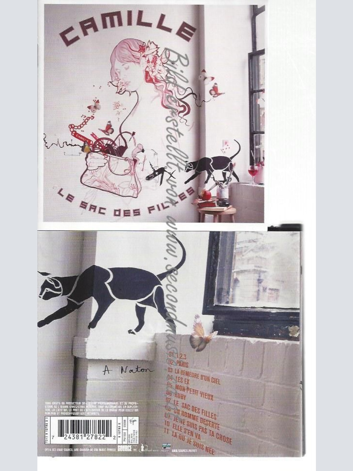 CD--CAMILLE--    LE SAC DES FILLES