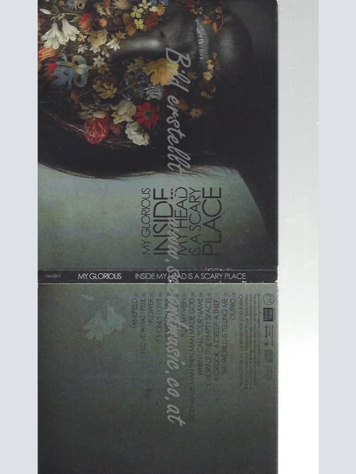 CD--MY GLORIOUS--    INSIDE MY HEAD IS A SCARY PLACE