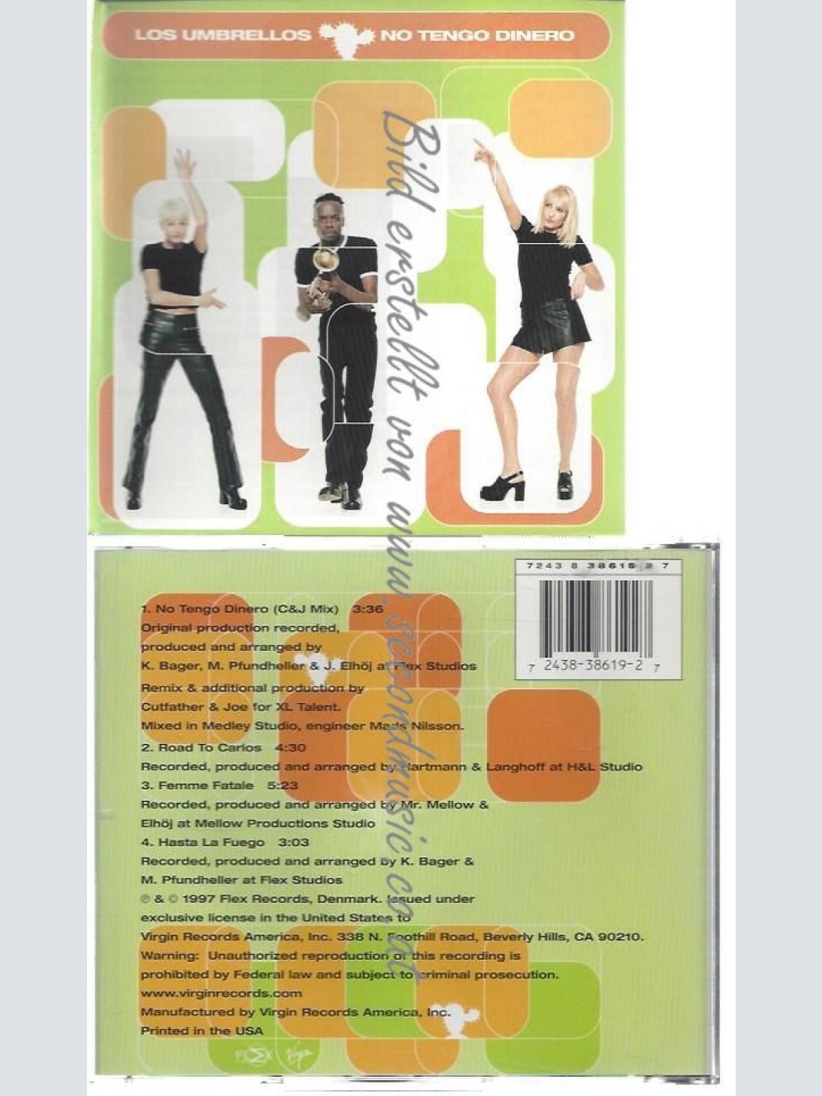 CD--LOS UMBRELLOS--    SPICE UP YOUR LIFE |