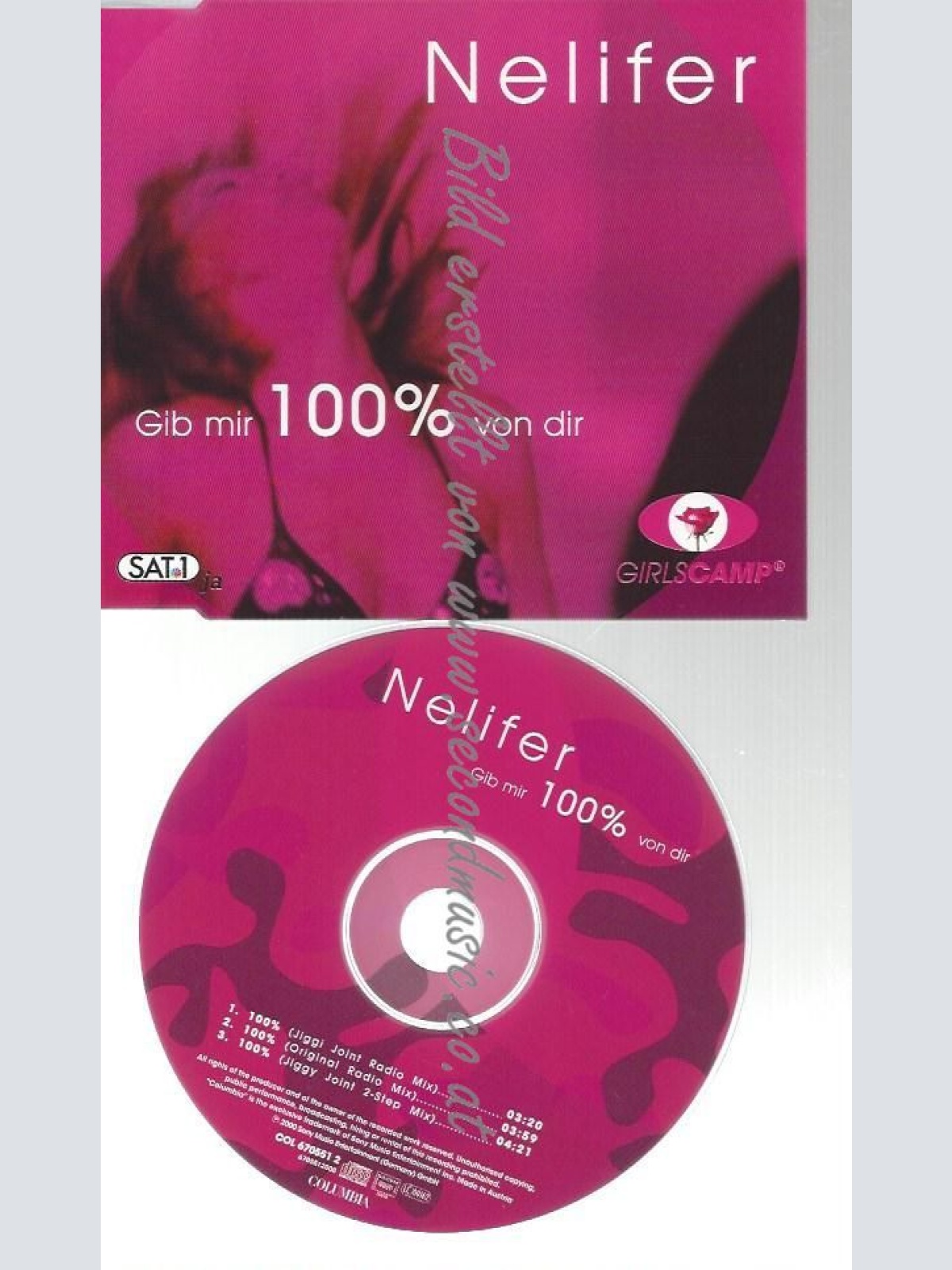 CD--DIR | SINGLE    / NELIFER--    GIB MIR 100 PROZENT VON