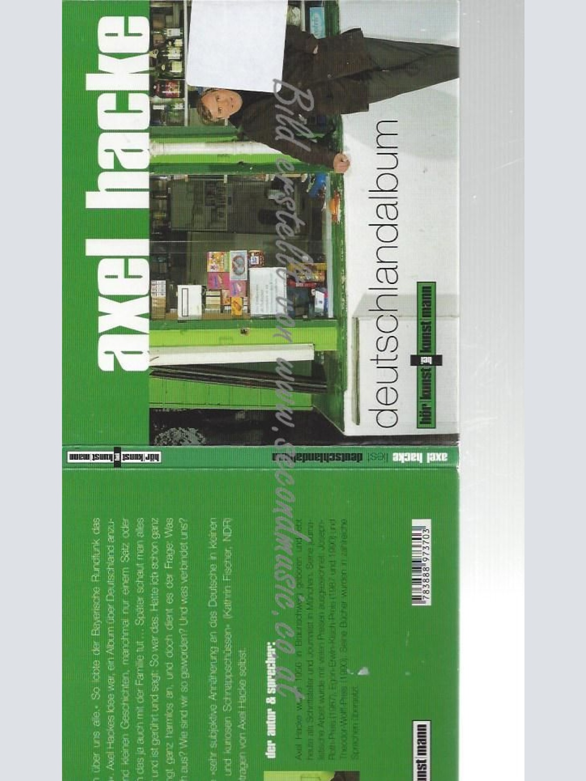 CD--AXEL HACKE--    DEUTSCHLANDALBUM.