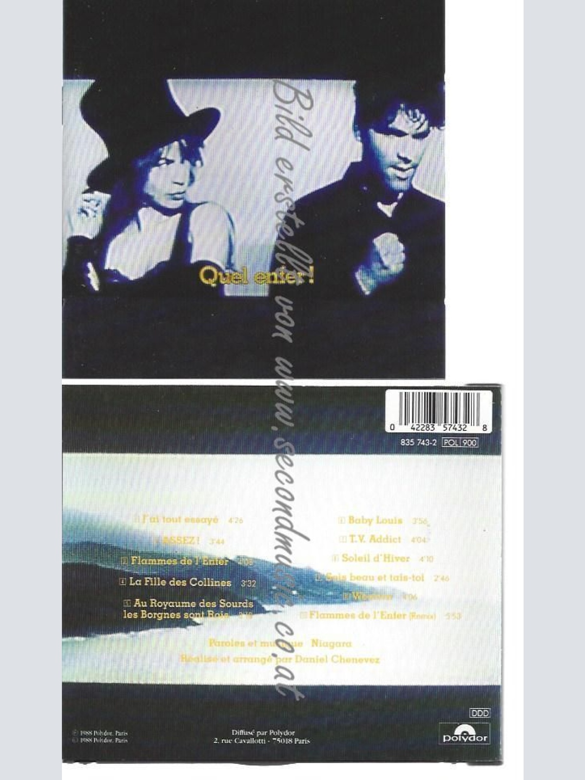 CD--NIAGARA--    QUEL ENFER