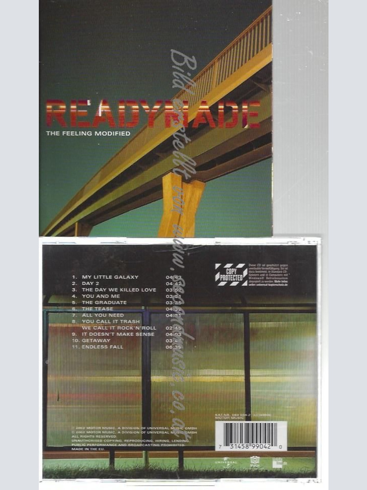 CD--READYMADE--    THE FEELING MODIFIED