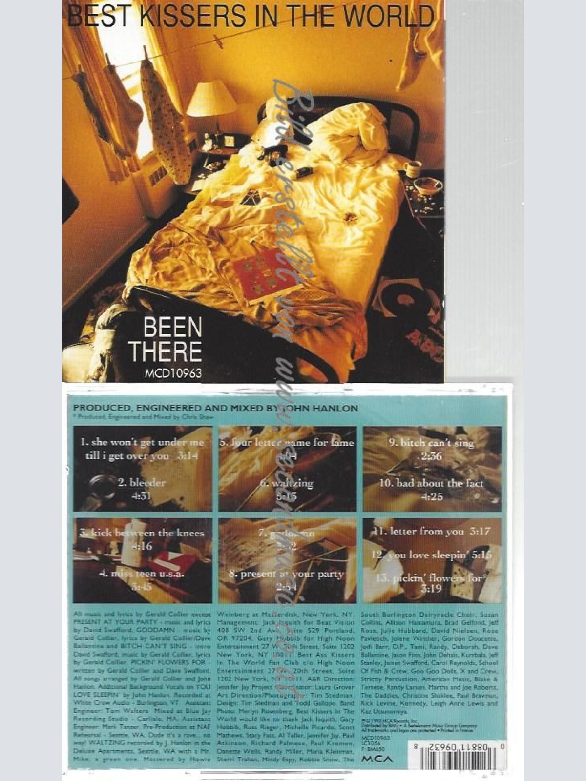 CD--BEST KISSERS IN THE WORLD--    BEEN THERE