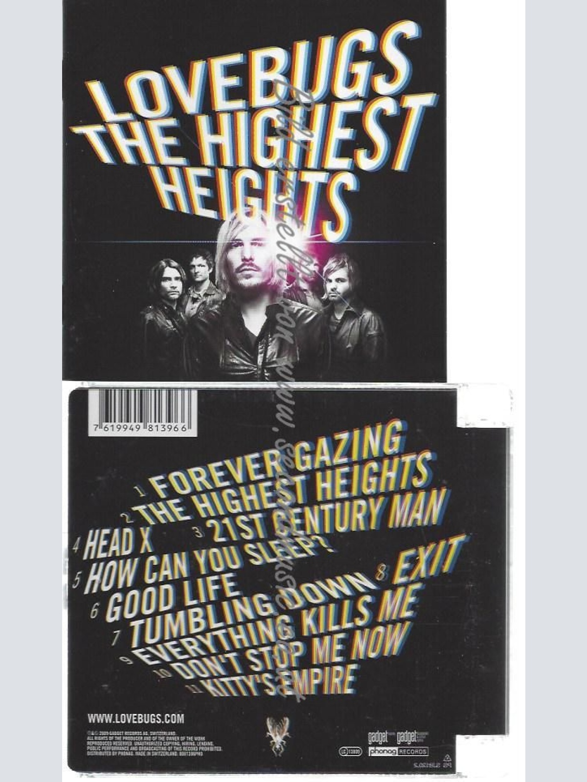 CD--LOVEBUGS--    THE HIGHEST HEIGHTS